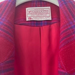 Perfect condition Pendleton wool blazer - womens xs